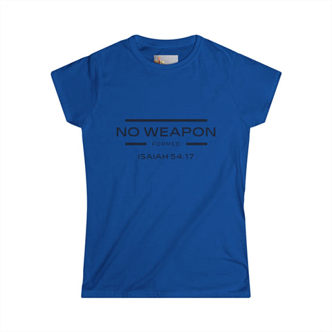 No Weapon Formed Against Me – Isaiah 54:17 Tee