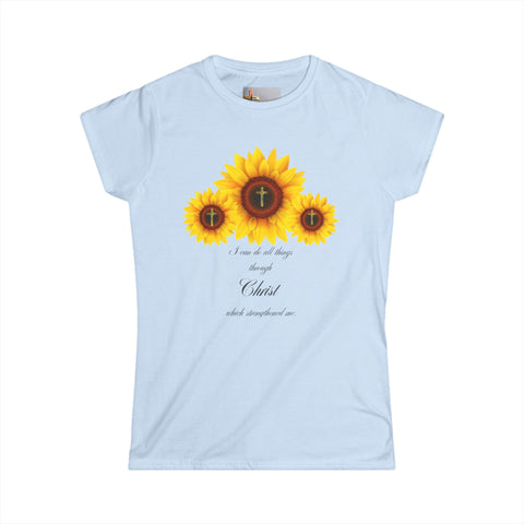 SONflower in Christ – Philippians 4:13 Tee