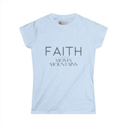 Faith Moves Mountains – Matthew 17:20 Tee