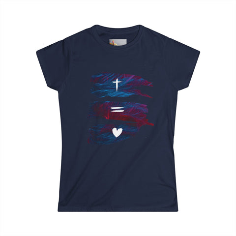Cross = Love – John 3:16 Tee