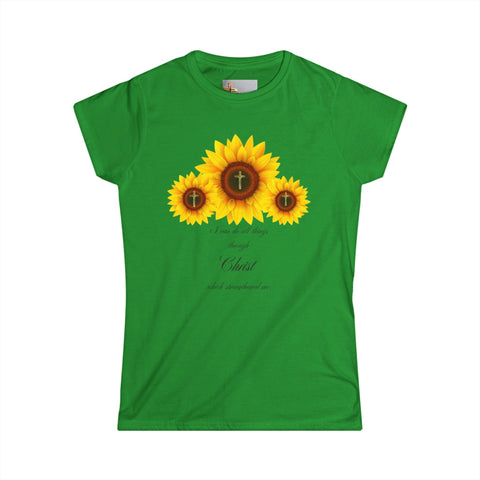 SONflower in Christ – Philippians 4:13 Tee