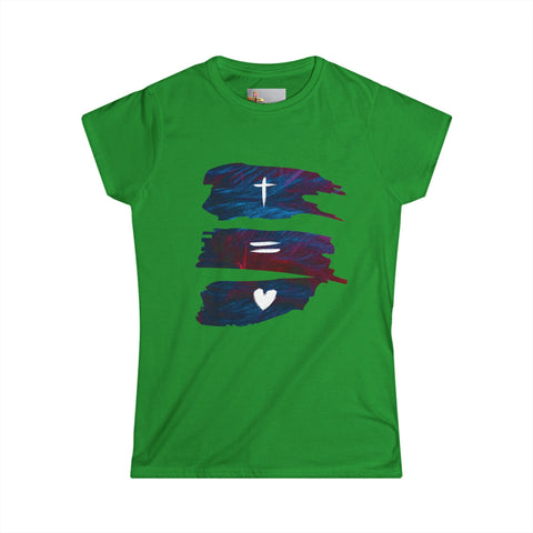 Cross = Love – John 3:16 Tee