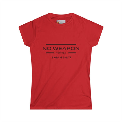 No Weapon Formed Against Me – Isaiah 54:17 Tee