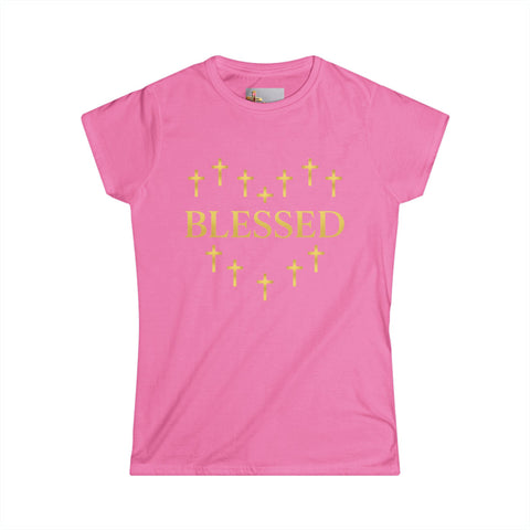 Blessed Walking in Favor Softstyle Shirt