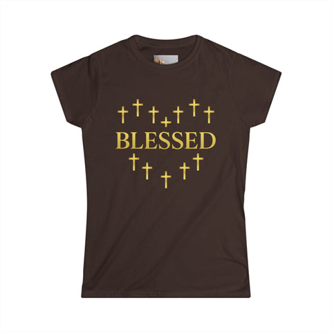Blessed Walking in Favor Softstyle Shirt