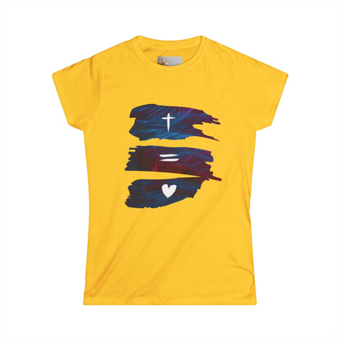 Cross = Love – John 3:16 Tee