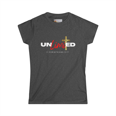 "Unlimited in Christ – 2 Corinthians 3:17 Freedom Tee"