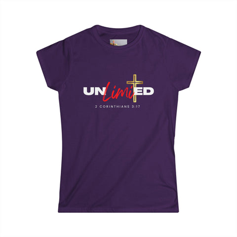 "Unlimited in Christ – 2 Corinthians 3:17 Freedom Tee"