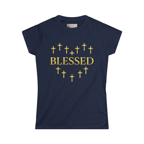 Blessed Walking in Favor Softstyle Shirt