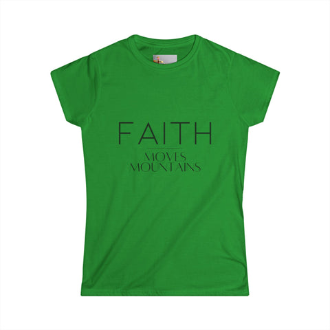 Faith Moves Mountains – Matthew 17:20 Tee