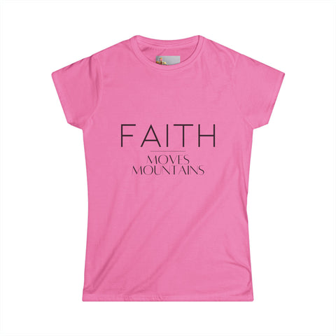 Faith Moves Mountains – Matthew 17:20 Tee