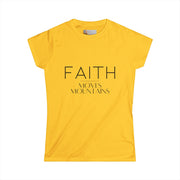 Faith Moves Mountains – Matthew 17:20 Tee