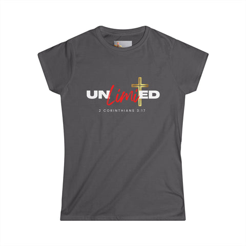 "Unlimited in Christ – 2 Corinthians 3:17 Freedom Tee"