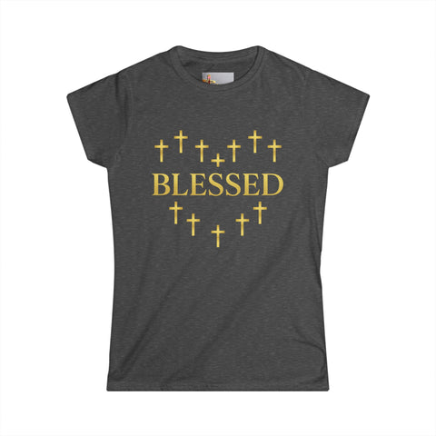 Blessed Walking in Favor Softstyle Shirt