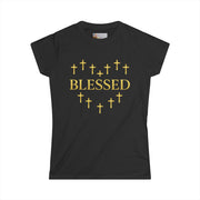Blessed Walking in Favor Softstyle Shirt