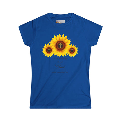SONflower in Christ – Philippians 4:13 Tee