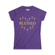 Blessed Walking in Favor Softstyle Shirt