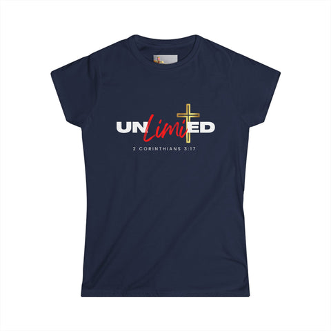 "Unlimited in Christ – 2 Corinthians 3:17 Freedom Tee"