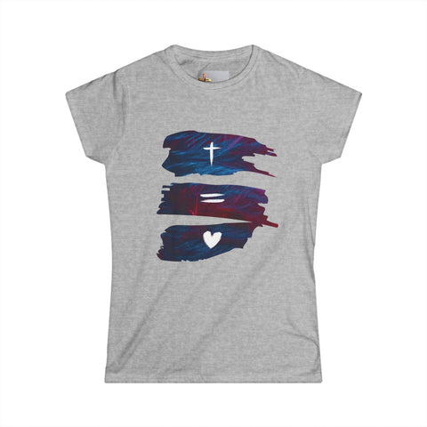 Cross = Love – John 3:16 Tee