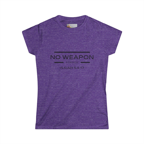 No Weapon Formed Against Me – Isaiah 54:17 Tee