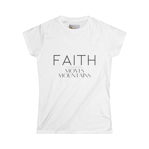 Faith Moves Mountains – Matthew 17:20 Tee