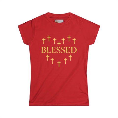 Blessed Walking in Favor Softstyle Shirt