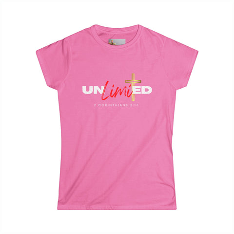 "Unlimited in Christ – 2 Corinthians 3:17 Freedom Tee"